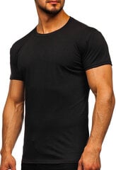 T-krekls vīriešiem J.Style 8S2005-3, melns cena un informācija | Vīriešu T-krekli | 220.lv