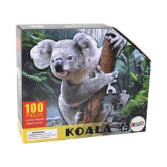 Puzle Lean Rotaļlietas Koala, 100 daļas cena un informācija | Puzles, 3D puzles | 220.lv