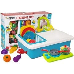 Ūdens spēļu virtuves izlietne ar plīti Lean Toys cena un informācija | Rotaļlietas meitenēm | 220.lv
