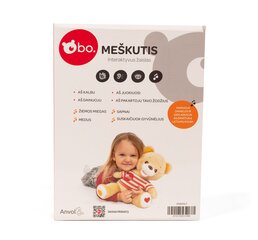 bo. интерактивная игрушка медведь (на литовском языке) цена и информация | Развивающие игрушки | 220.lv