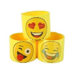 Rotaļlietu spirāle Emoji Lean Toys, 6cm цена и информация | Развивающие игрушки | 220.lv