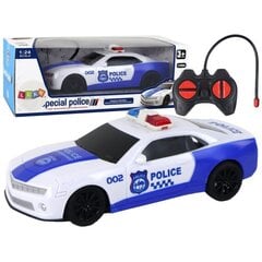 Policijas automašīna ar tālvadības pultI Lean toys цена и информация | Игрушки для мальчиков | 220.lv