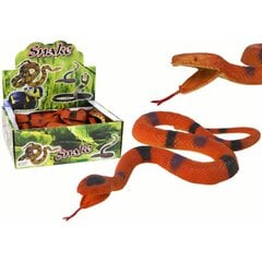 Gumijas čūska Lean Toys, brūna cena un informācija | Rotaļlietas zēniem | 220.lv
