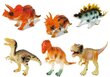 Dinozauru figūriņu komplekts, 6 gab. цена и информация | Rotaļlietas zēniem | 220.lv