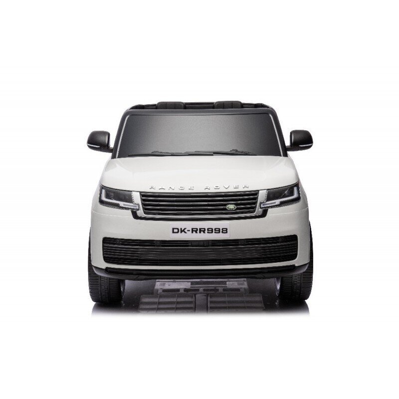 Divvietīgs bērnu elektroauto Lean Cars DK-RR998 Range Rover, balts цена и информация | Bērnu elektroauto | 220.lv