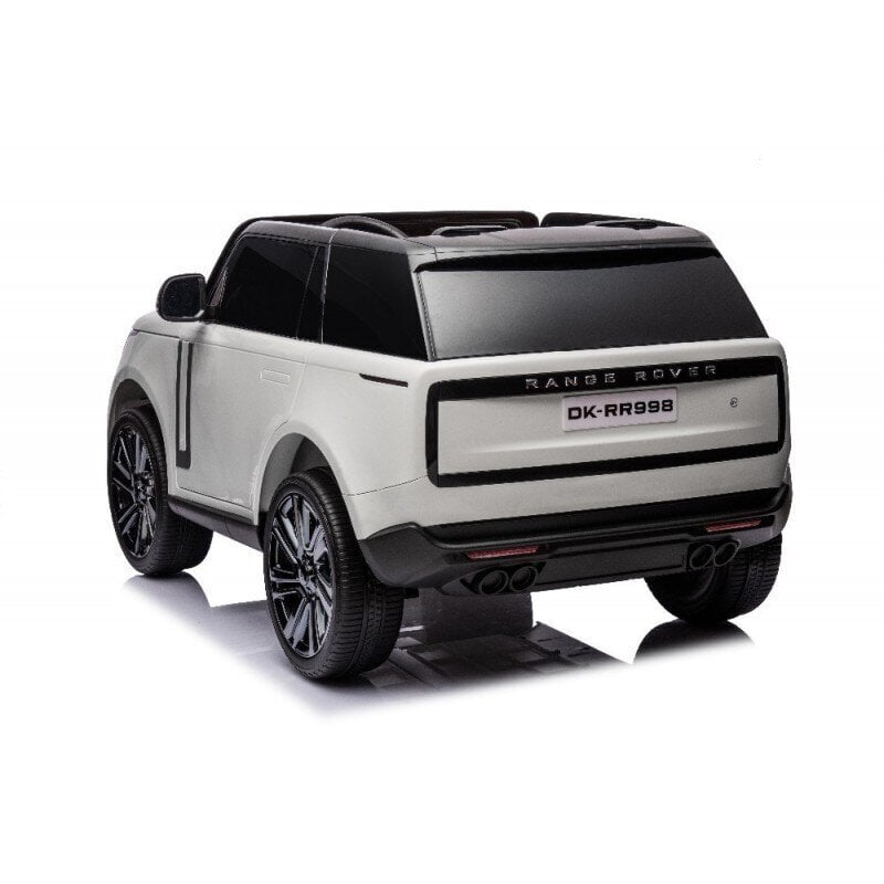 Divvietīgs bērnu elektroauto Lean Cars DK-RR998 Range Rover, balts cena un informācija | Bērnu elektroauto | 220.lv