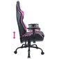 Spēļu krēsls Subsonic SA5609-PP, melns/rozā цена и информация | Biroja krēsli | 220.lv