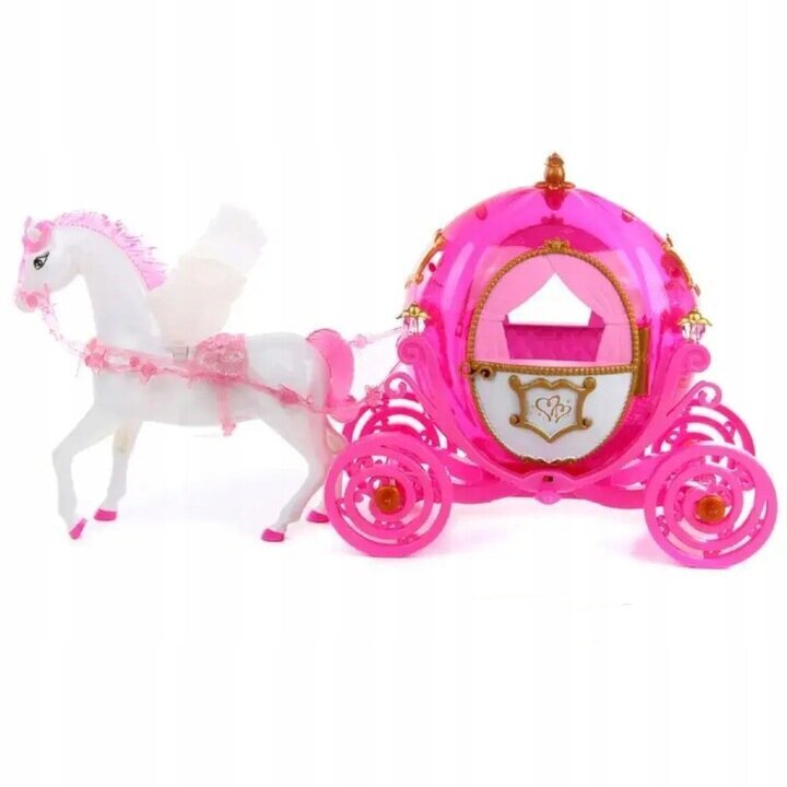 Lelle ar karieti un zirgu цена и информация | Rotaļlietas meitenēm | 220.lv