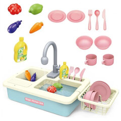 Rotaļu virtuves izlietne ar piederumiem Luxma 1202-1N cena un informācija | Rotaļlietas meitenēm | 220.lv