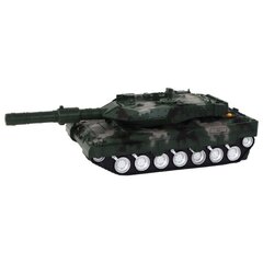 Lean toys tanks arctālvadības pulti, zaļš цена и информация | Игрушки для мальчиков | 220.lv