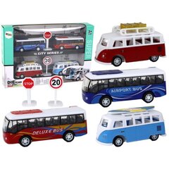 Rotaļu automašīnu komplekts Lean Toys Die-cast City Series цена и информация | Игрушки для мальчиков | 220.lv