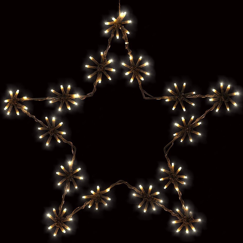 Gaismas zvaigzne 120led, 50 cm цена и информация | Ziemassvētku dekorācijas | 220.lv
