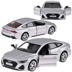 Metāla rotaļu auto MSZ Audi RS 7 Sportback, sudraba цена и информация | Игрушки для мальчиков | 220.lv