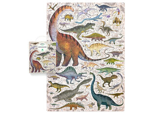 Puzle CzuCzu ar dinozauriem, 500 d. cena un informācija | Puzles, 3D puzles | 220.lv