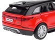 Metāla rotaļu auto MSZ Range Rover Velar, sarkans cena un informācija | Rotaļlietas zēniem | 220.lv