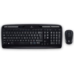 Клавиатура и беспроводная мышь Logitech MK330 цена и информация | Клавиатуры | 220.lv