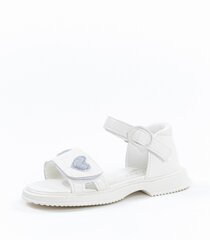 Sandales meitenēm 441104 01, baltas cena un informācija | Bērnu sandales | 220.lv