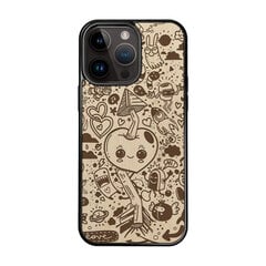 Кожаный чехол для iPhone 15 Pro Max FoxysCraft, светло-коричневый цена и информация | Чехлы для телефонов | 220.lv