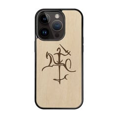 Кожаный чехол для iPhone 15 Pro FoxysCraft, светло-коричневый цена и информация | Чехлы для телефонов | 220.lv