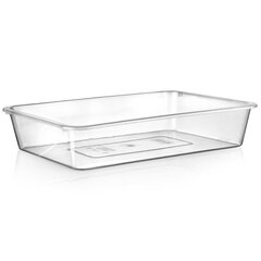 Прозрачный прямоугольный контейнер, 46x33x9.5 см цена и информация | Посуда для хранения еды | 220.lv