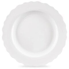 Porcelāna pusdienu šķīvis, 24,5 cm cena un informācija | Trauki, šķīvji, pusdienu servīzes | 220.lv