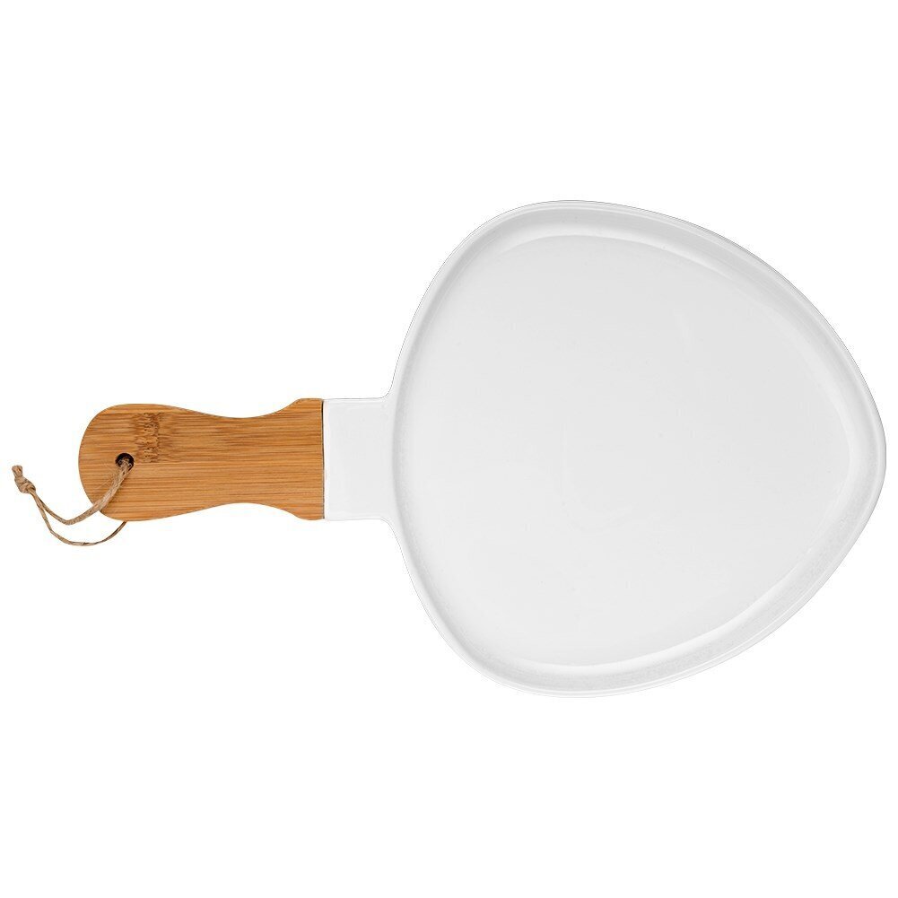Porcelāna servīzes šķīvis, 34,5x21 cm cena un informācija | Trauki, šķīvji, pusdienu servīzes | 220.lv