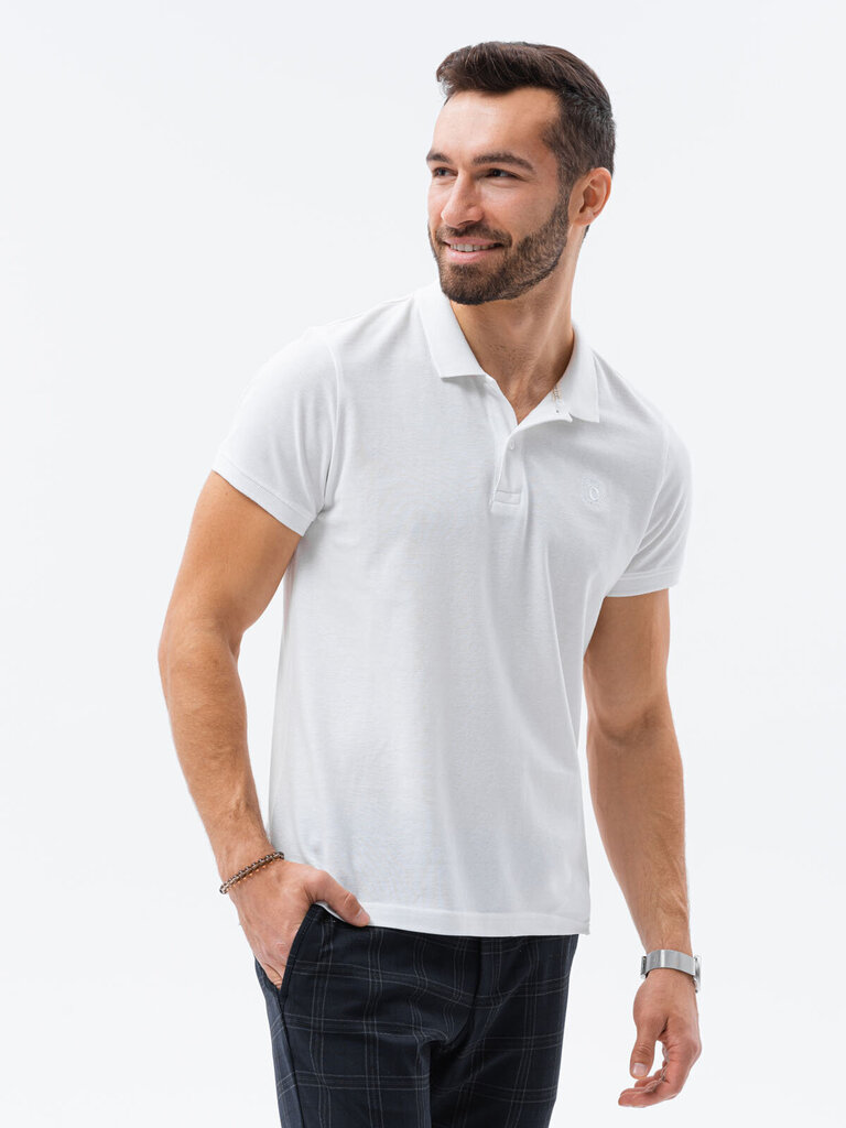 Polo krekls vīriešiem Ombre Clothing v13 z28 121510-7, dažādas krāsas, 3 gab cena un informācija | Vīriešu T-krekli | 220.lv