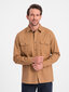 Krekls vīriešiem Ombre Clothing 124366-7, bēšs цена и информация | Vīriešu krekli | 220.lv