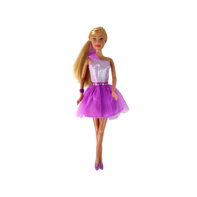 Lelle ar violetu kleitu Defa Lucy cena un informācija | Rotaļlietas meitenēm | 220.lv
