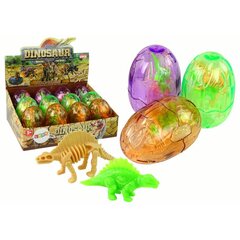 Ola ar 2 dinozauru figūrām Lean Toys, 9 cm cena un informācija | Rotaļlietas zēniem | 220.lv