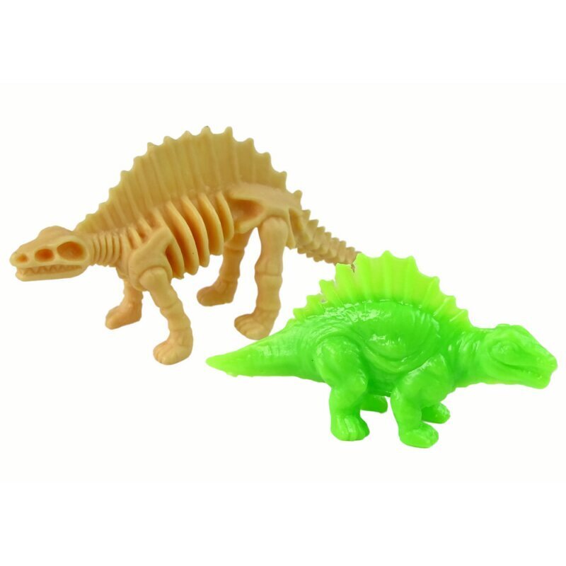 Ola ar 2 dinozauru figūrām Lean Toys, 9 cm cena un informācija | Rotaļlietas zēniem | 220.lv