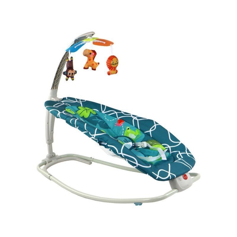 Šūpošanās krēsls Lean Toys Bouncer Rocker 2in1 цена и информация | Bērnu šūpuļkrēsliņi | 220.lv