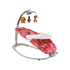 Šūpošanās krēsls Lean Toys Bouncer Rocker 2in1 cena un informācija | Bērnu šūpuļkrēsliņi | 220.lv