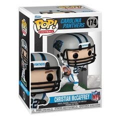 Vinila figūra Funko POP! NFL Christian McCaffrey, 9 cm cena un informācija | Datorspēļu suvenīri | 220.lv