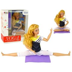 Lelle ar jogas paklājiņu Lean Toys цена и информация | Игрушки для девочек | 220.lv