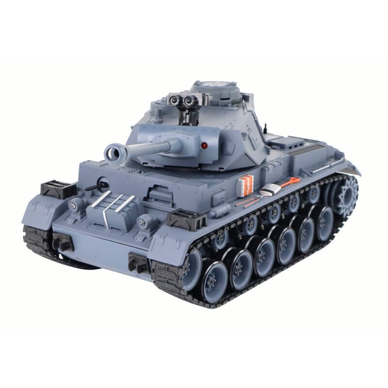 Rc tanks Lean Toys, pelēks цена и информация | Rotaļlietas zēniem | 220.lv