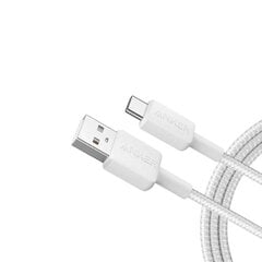 Anker cable Anker 322 USB-C to USB-C 1.8m black цена и информация | Кабели для телефонов | 220.lv