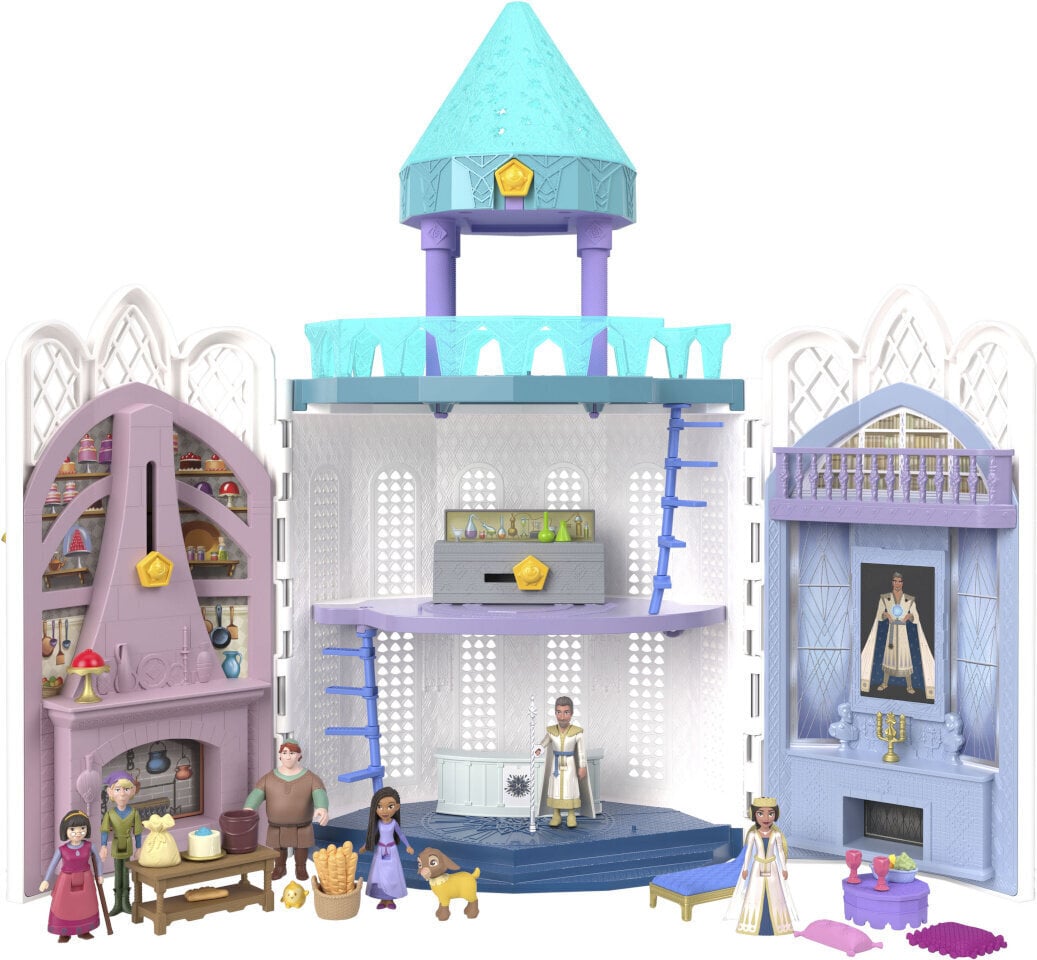 Rotaļlietu pils ar aksesuāriem Disney Wish Rosas Castle цена и информация | Rotaļlietas meitenēm | 220.lv