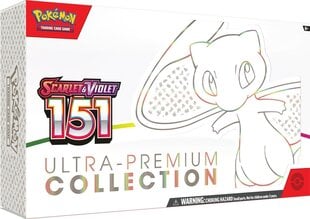Kāršu spēle Scarlet & Violet 151 Ultra Premium Collection Pokemon cena un informācija | Galda spēles | 220.lv