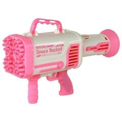 Elektriskā pistole ar ziepju burbuļiem Lean Toys, rozā cena un informācija | Rotaļlietas zēniem | 220.lv