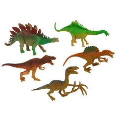 Figūriņu komplekts Dinozauru parka dzīvnieki LeanToys, 8gab цена и информация | Игрушки для мальчиков | 220.lv