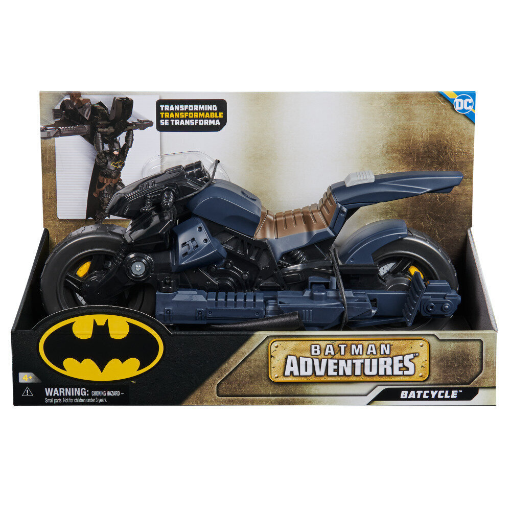 DC Comics Batman Batcycle transportlīdzeklis 30 cm цена и информация | Rotaļlietas zēniem | 220.lv