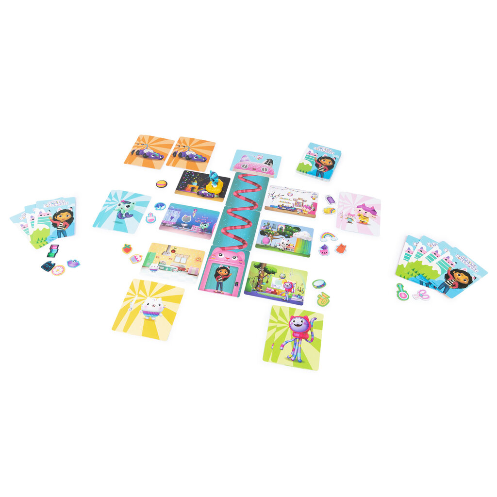 Galda spēle Spinmaster Games Gabbys Dollhouse, 6067191 цена и информация | Galda spēles | 220.lv