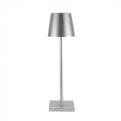 Night lamp WDL-02 wireless silver цена и информация | Настольные лампы | 220.lv