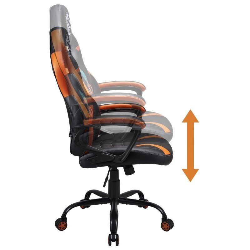 Spēļu krēsls Subsonic SA5573-D4, melns/sarkans cena un informācija | Biroja krēsli | 220.lv