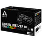 Arctic Liquid Freezer III 240 A-RGB Black ACFRE00142A cena un informācija | Procesora dzesētāji | 220.lv