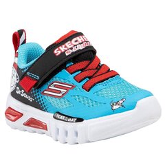 Sporta apavi zēniem Skechers 406002N/BLBK, zili цена и информация | Детская спортивная обувь | 220.lv