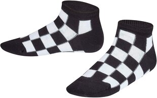 Zeķes bērniem Kinder Checkerboard Falke 12277, melnas cena un informācija | Zēnu zeķubikses, zeķes | 220.lv