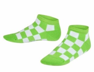 Zeķes bērniem Falke Checkerboard Kinder 12277, zaļa цена и информация | Носки, колготки для мальчиков | 220.lv