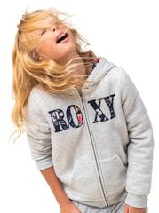 Džemperis meitenēm Roxy Island In The Sun ERGFT03671 SGRH, pelēks цена и информация | Свитеры, жилетки, пиджаки для девочек | 220.lv